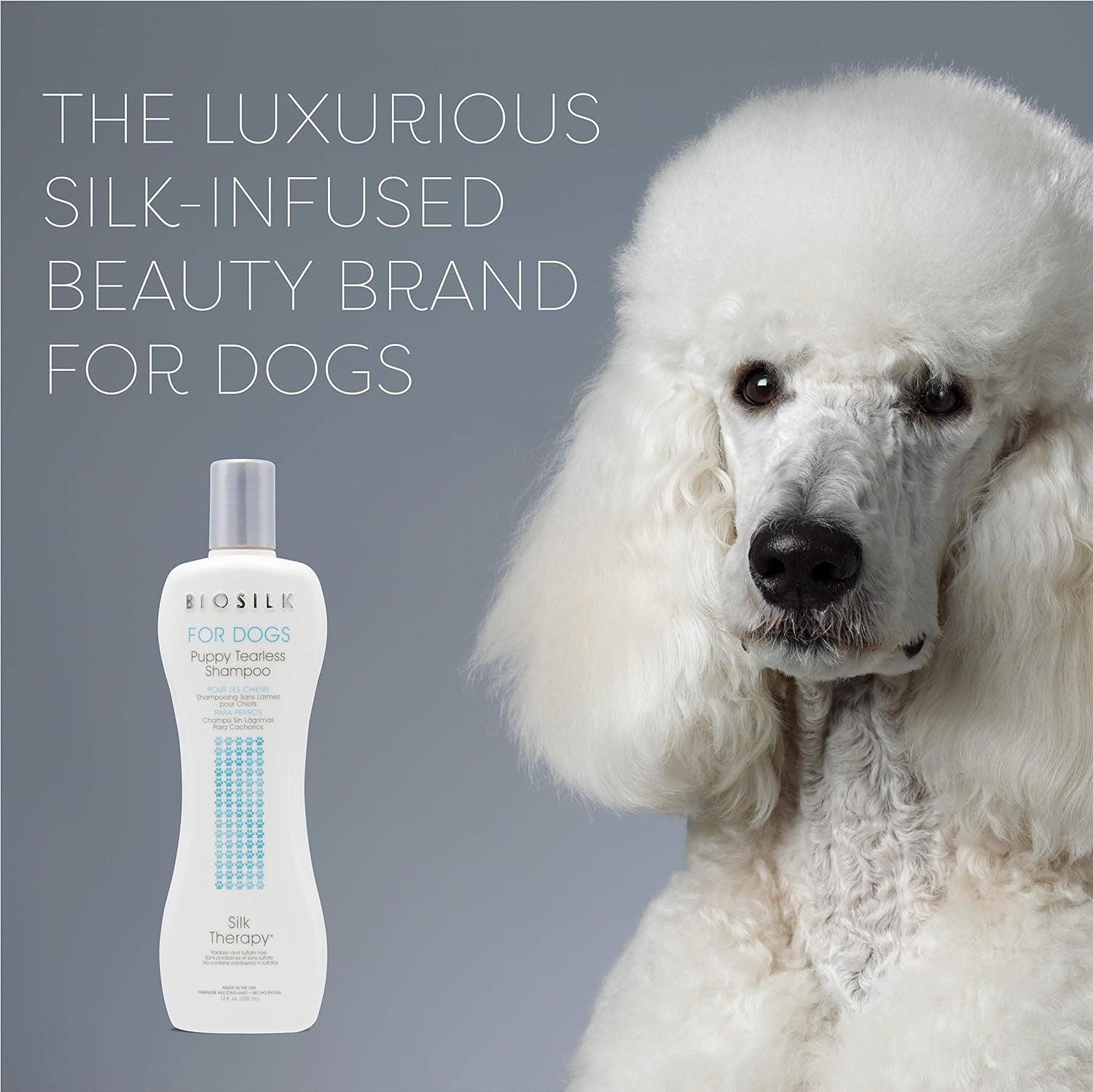 for Dogs Puppy Tearless Shampoo, 12 Fl Oz
