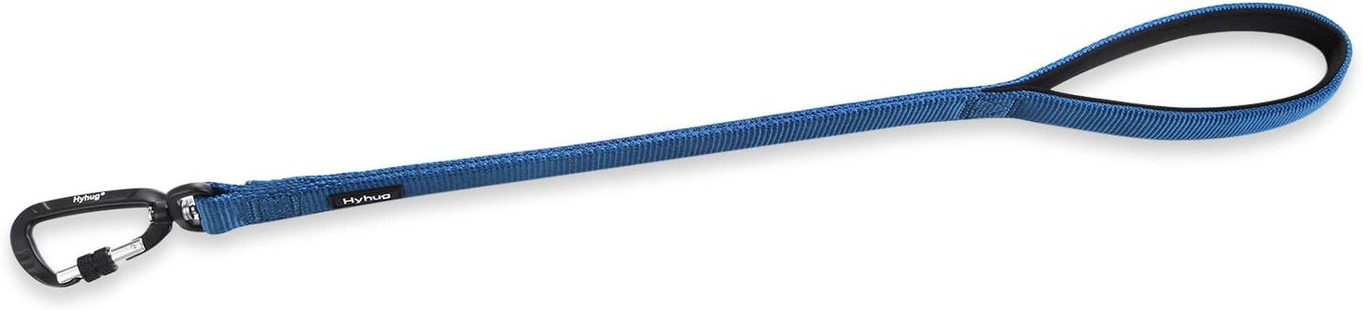 Short Dog Leash 24", Heavy Duty Nylon with Padded Handle