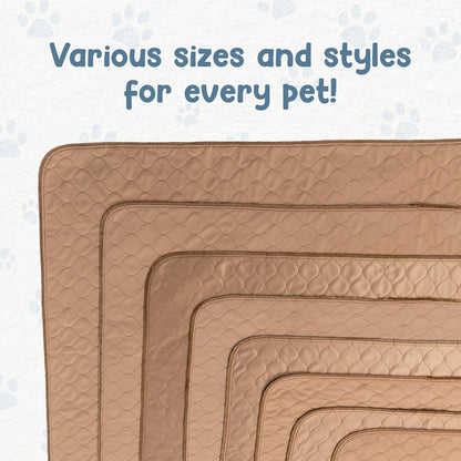 Reusable Dog Pee Pads, Washable Waterproof Mat 60X60 In, 1-Pack