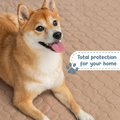 Reusable Dog Pee Pads, Washable Waterproof Mat 60X60 In, 1-Pack