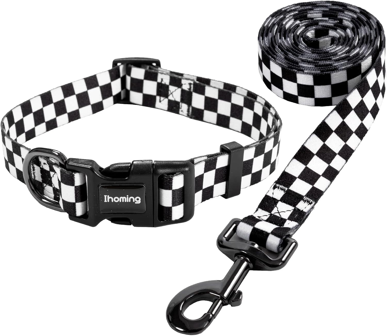 Dog Collar and Leash Set for Large Dogs, up to 80 Lbs