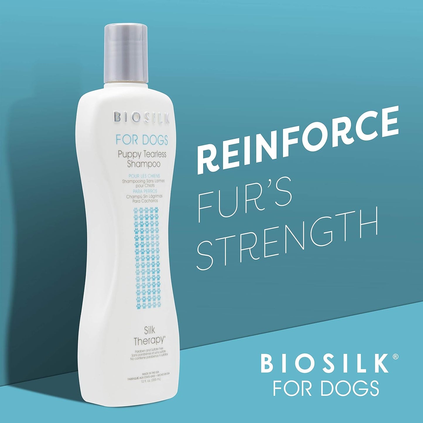 for Dogs Puppy Tearless Shampoo, 12 Fl Oz